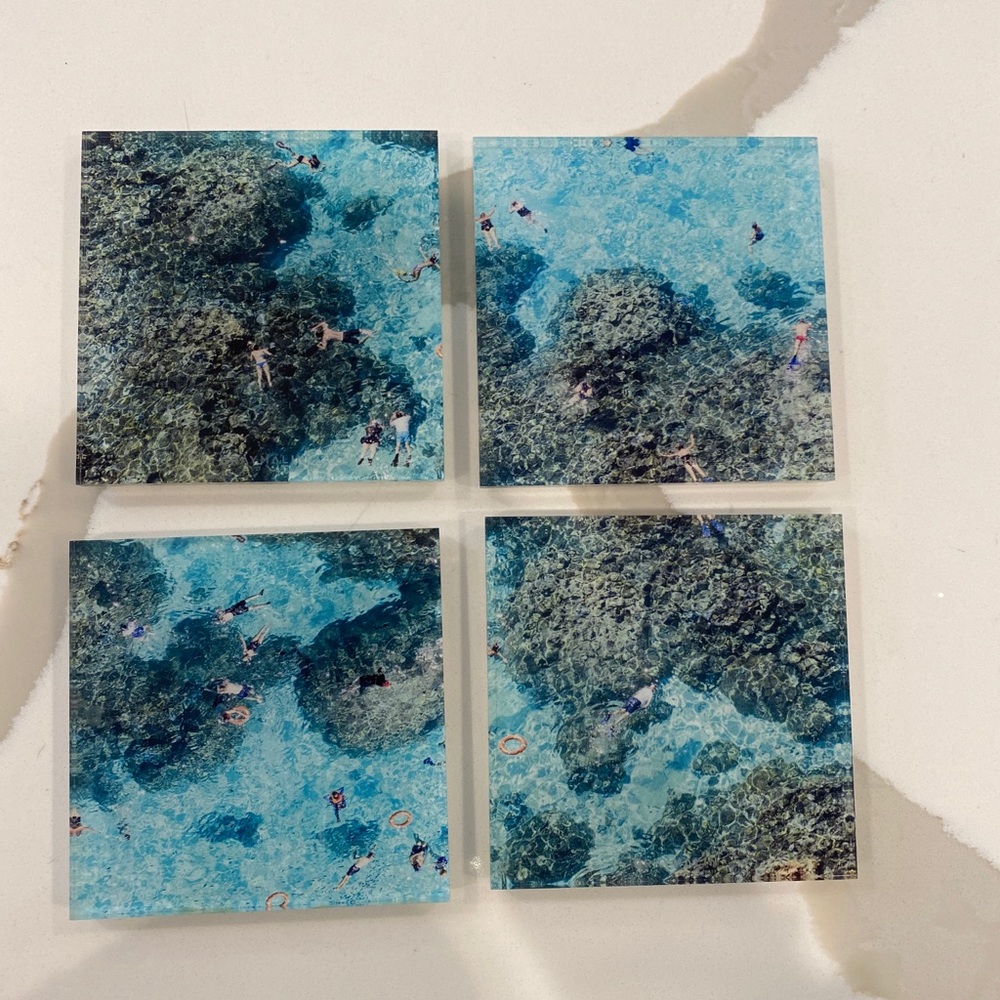 Gray Malin Acrlyic Coaster Set